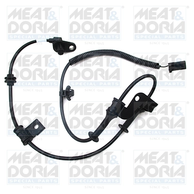 Sensor, wheel speed